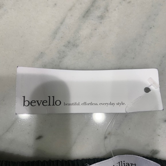 Boutique Bevelo Off Shoulder Black Top Blouse Medium Bardot Julie Billiart Tyche - Picture 3 of 13